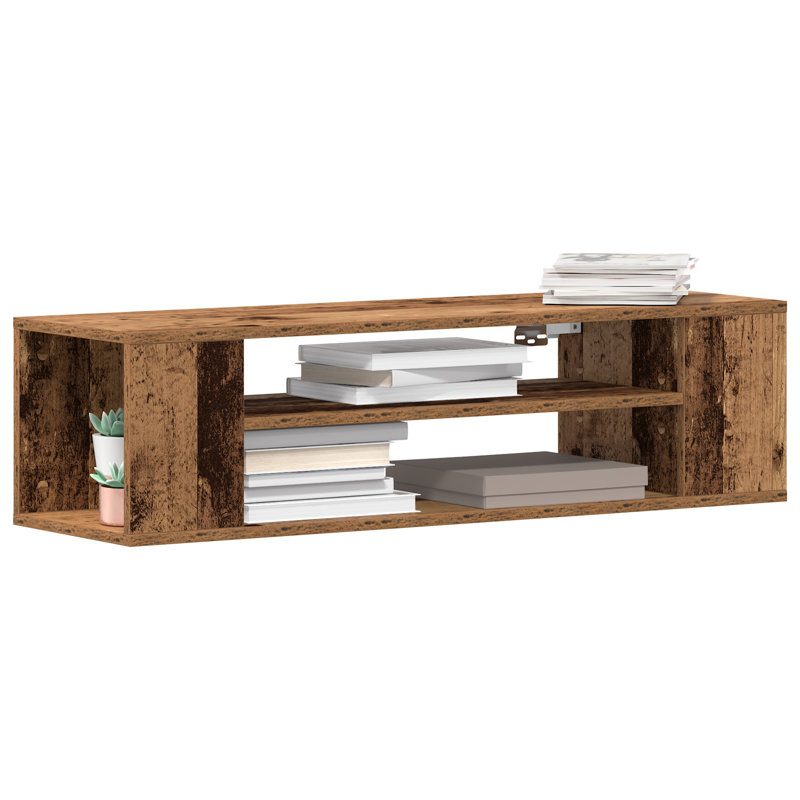 Unfinished TV Stand for TVs up to 40", Old Wood