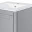 Meuble-lavabo moderne de 20 pouces avec lavabo en céramique durable et rangement spacieux pour les petites salles de bain-117168483