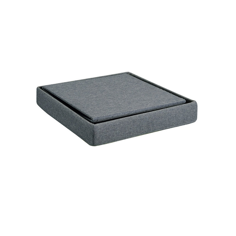 Ensemble de tables basses 35 pièces l 35 po grain de bois de chêne vieilli, Brown Oak / Gray