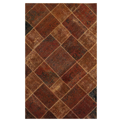 Luisdiego Wool Patchwork Indoor Rug