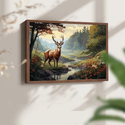 Faune, série XXI, reproduction encadrée