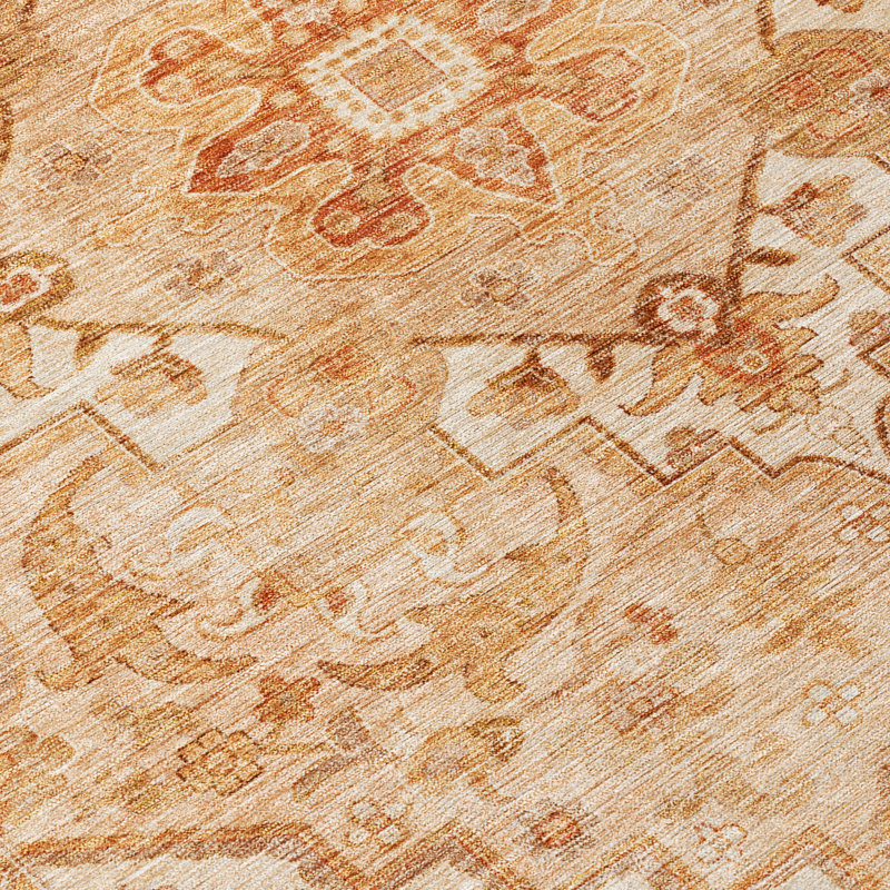 Machine Washable Indoor/Outdoor Oden ACN2164 Global Rug, Rectangle 5' x 7'6"
