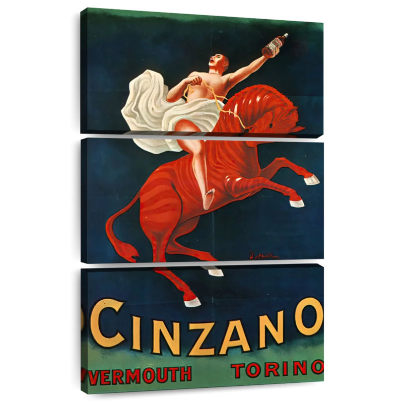 Tergel Vermouth Cinzano, H 57 po x l 36 po