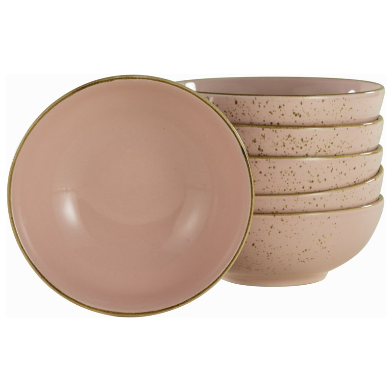 NATURE COLLECTION, Rosé, Geschirrset, Mehrzweckschale 6 teilig