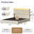 Coba Upholstered Platform Bed with Storage Drawers and Charging Station-1047095338-1047095335