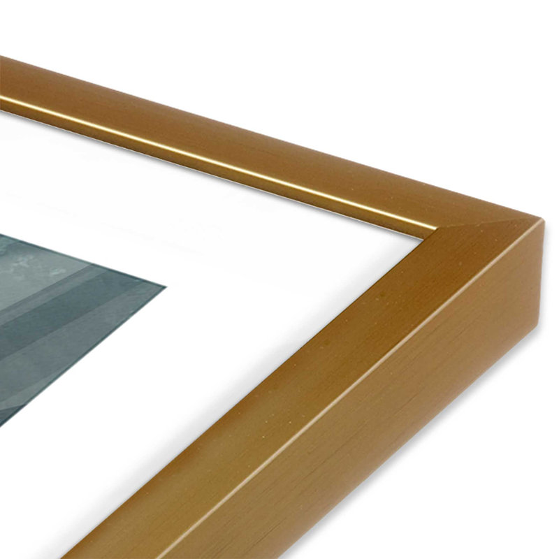 Impression sur toile Seaside Sanctuary, sans cadre, H 12,25 po x l 15,25 po x P 1,25 po, Cadre simple en or poli
