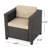 Arville 4 - Person Patio Conversation Set with Cushions-1438947031