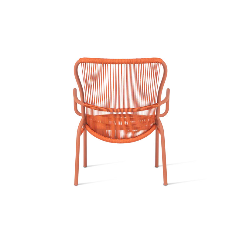Loop Outdoor Lounge Chair, Terracotta