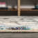 Dessens Marbled Abstract Blue/Beige Rug