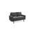 Kwak 58'' Upholstered Loveseat-662279178