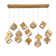 Ice Cube Linear Multi-Light 4-CCT Pendant