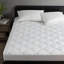 Surmatelas à poches profondes blanc-914292791