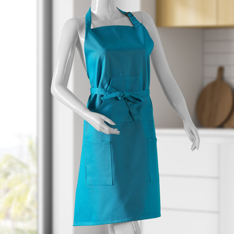 Womens Linen Apron / for Cooking, Gardening, Front Pockets