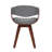 Boase Fabric Swivel Mid-Century Dining Chair-1987778338