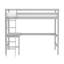 Lit mezzanine plateforme double avec bureau intégré-715533144