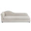 Canapé surdimensionné pour chiens de taille moyenne / grande - dossier moderne à vagues irrégulières, accoudoir simple, tissu en lin respirant de qualité supérieure, coussin doux et pieds en plastique bas - beige-1588852940