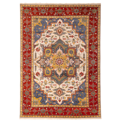 Serapi Heritage Cream Rug 9'10" x 13'10"