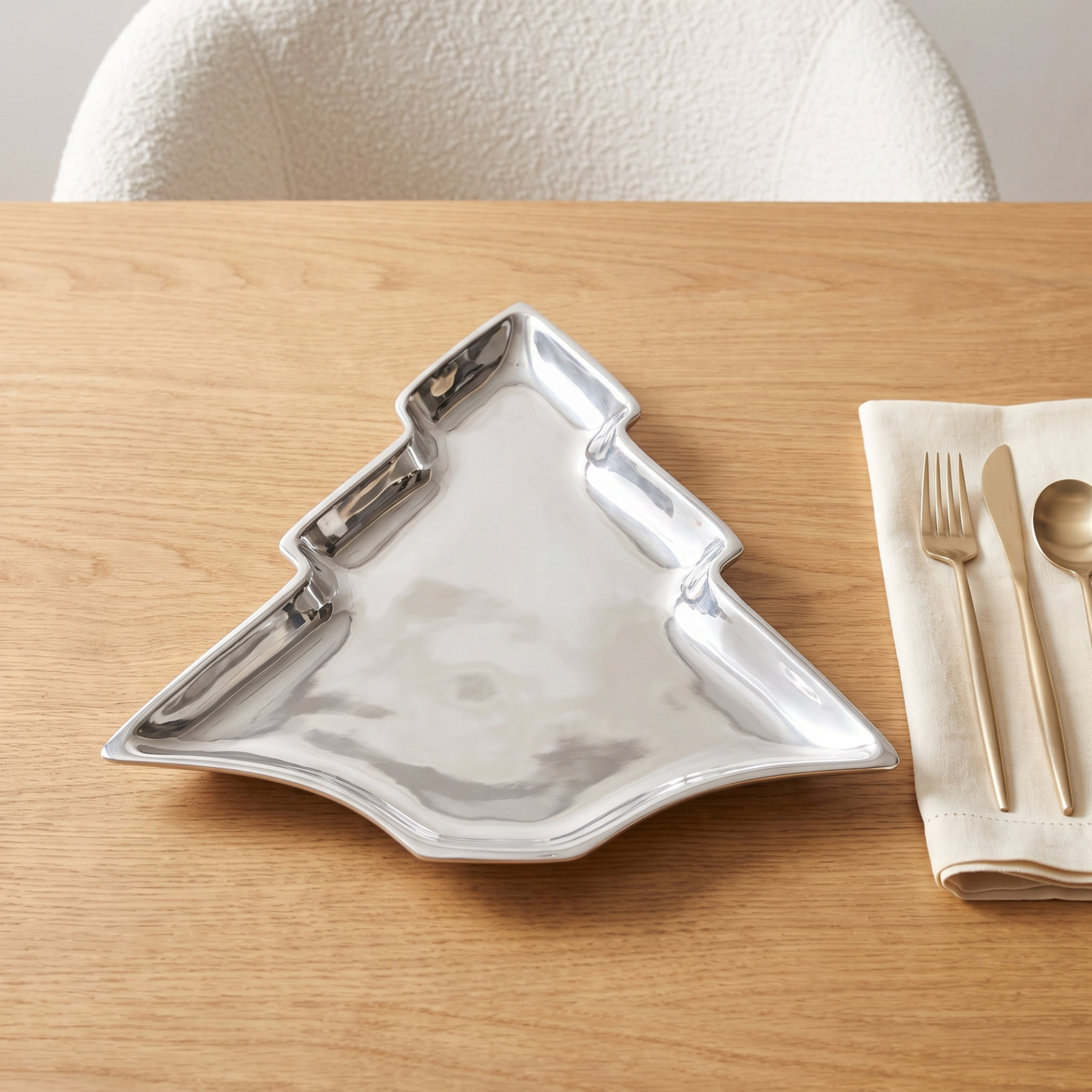 Holiday Gifts Platter, 1" H x 11.5" W x 11.5" L