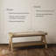 Banc de rangement Corkhill