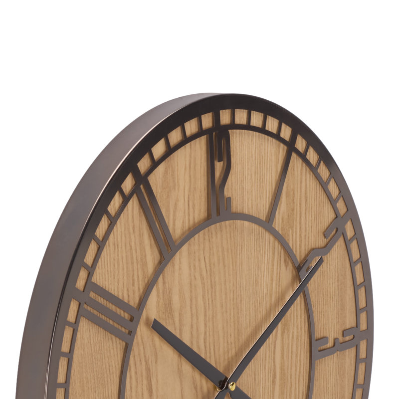 Palsea Wood and Iron Clock