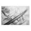 «Black and White Globe», impression sur toile