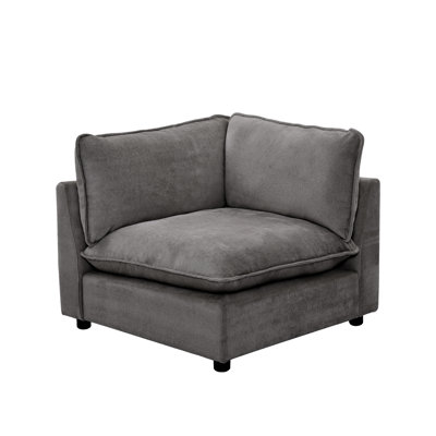 37.4" Heffernan Accent Chair Modular Sectional Sofa