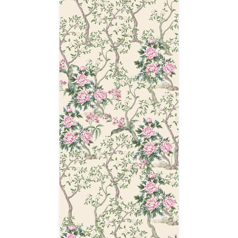 Peel & Stick Floral, 96" L x 48" W