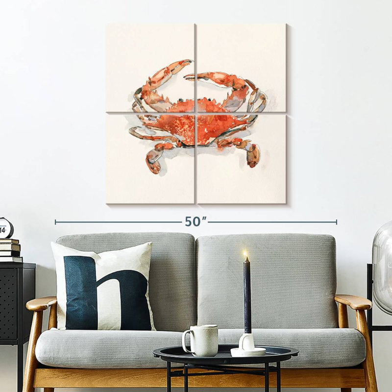Yarlin Crusty Crab II, 32'' H x 32'' W