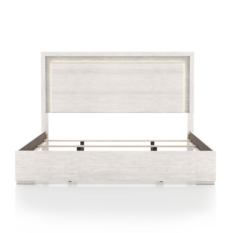Ensemble de chambre June, 2 Pcs: Bed, Nightstand, Très grand
