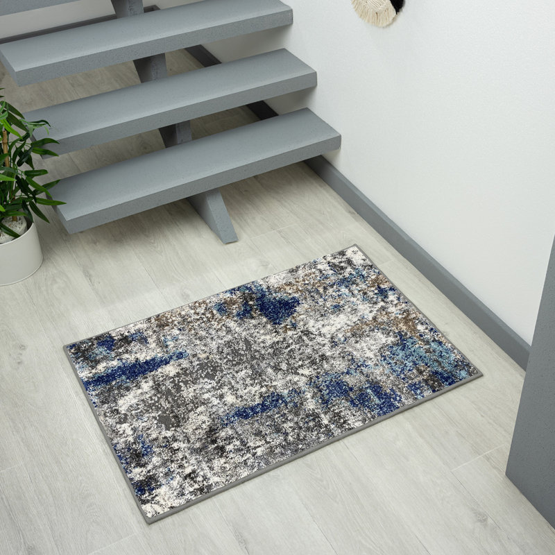 Sevda Abstract Indoor Rug, Rectangle 2' x 3'