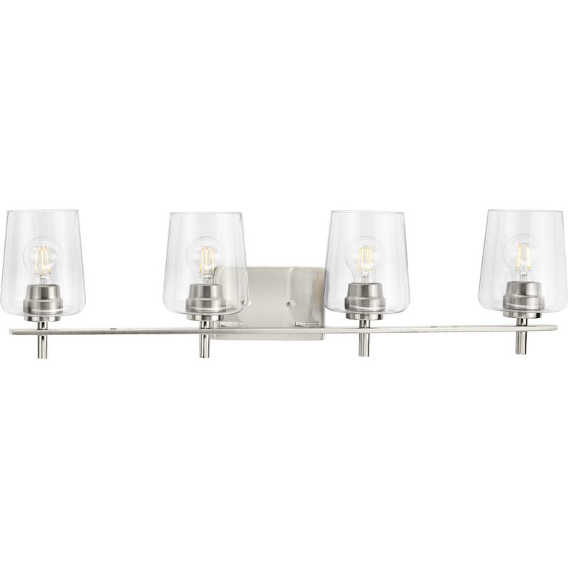 Calais 4 - Light Dimmable Vanity Light, Brushed Nickel
