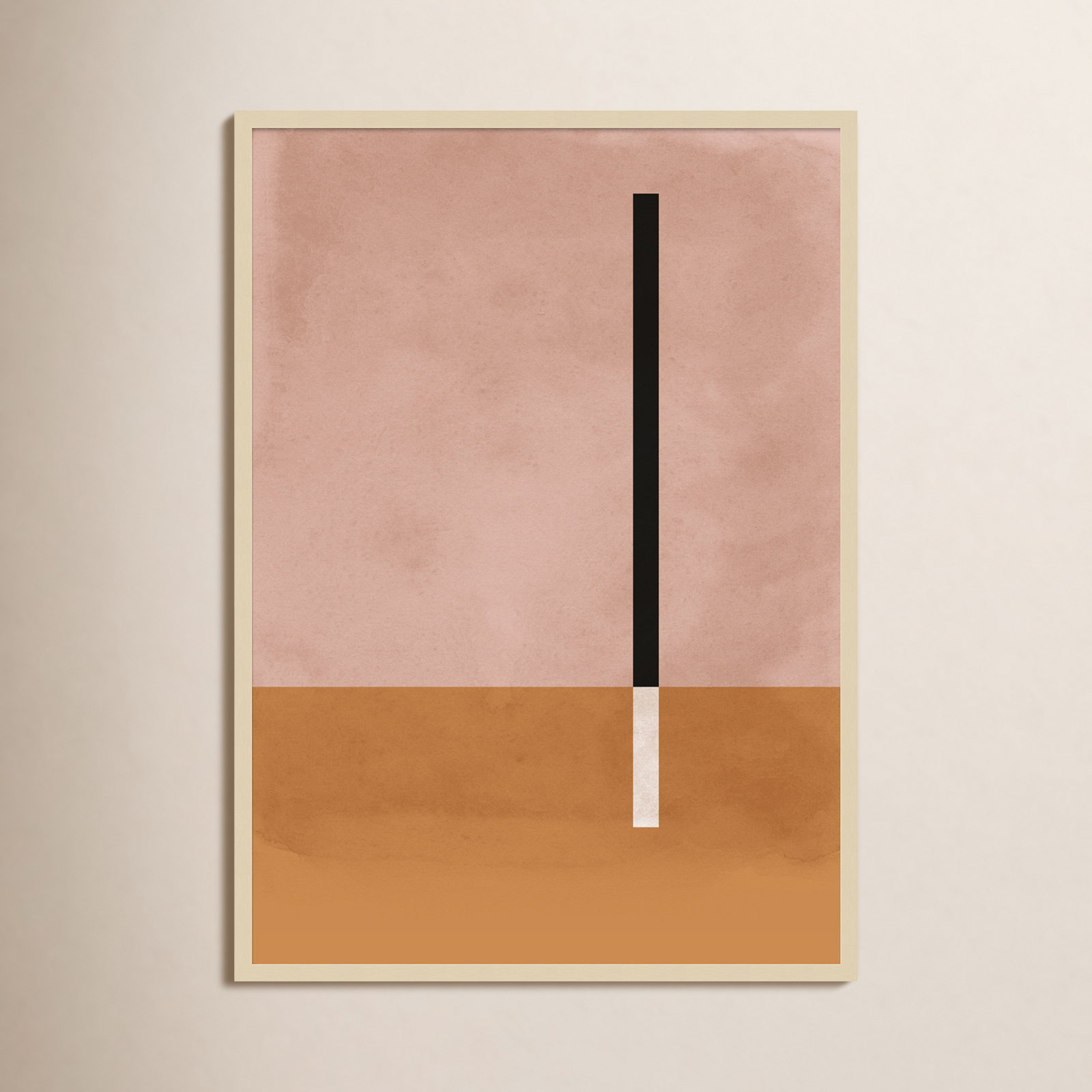 Venice 1 by Alexander Ginzburg, 42.25" H x 30.25" W x 0.88" D, Brown