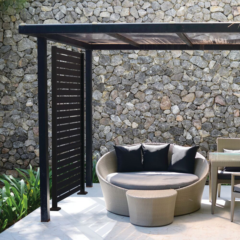 Ensemble de cadre de panneau décoratif pour écran avec promenade de 2 pi x 4 pi