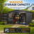 14 ft. W x 12 ft. D Metal Storage Shed with Lockable Doors