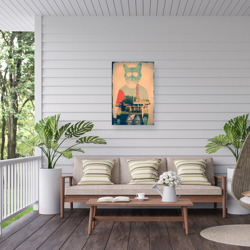 Toile d'extérieur Ali Gulec, H 12 po x l 19 po