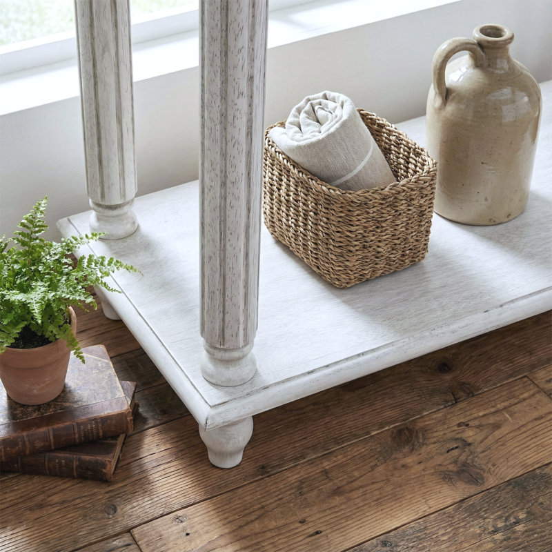 Console Cason Farmhouse, Brun / Blanc