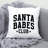 Christmas_Black-06 Polyester/Polyester Blend Reversible Throw Pillow-1201668702
