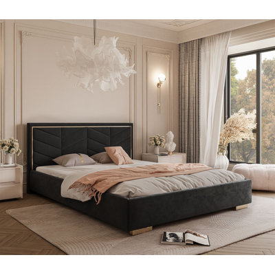 Upholstered Ottoman Storage Bed