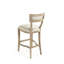 Embla Upholstered Stool with Solid Wood Frame-73347613