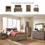 Lit avec 2 tiroirs de rangement Horvath-89153070