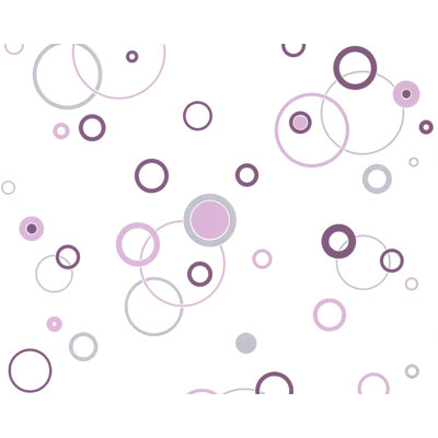 Rouleau de papier peint géométrique rétro 33 pi x 21 po L 33 pi x 21 po
