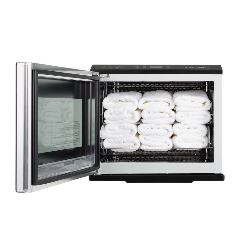 DERMALOGIC Towel Warmer w/ Glass Door - 30L