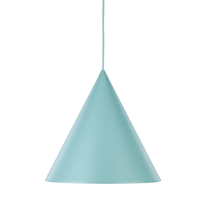 Luminaire suspendu CONO XL, Bleu, H 65 po x l 13 po