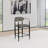 Amen Fabric Upholstered Counter Chair Dark Grey-1677348531-1677348528