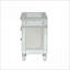 Table de chevet glamour à 2 tiroirs pour chambre Varian