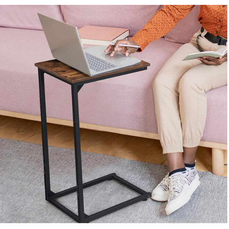 End Table Set, Black, Brown