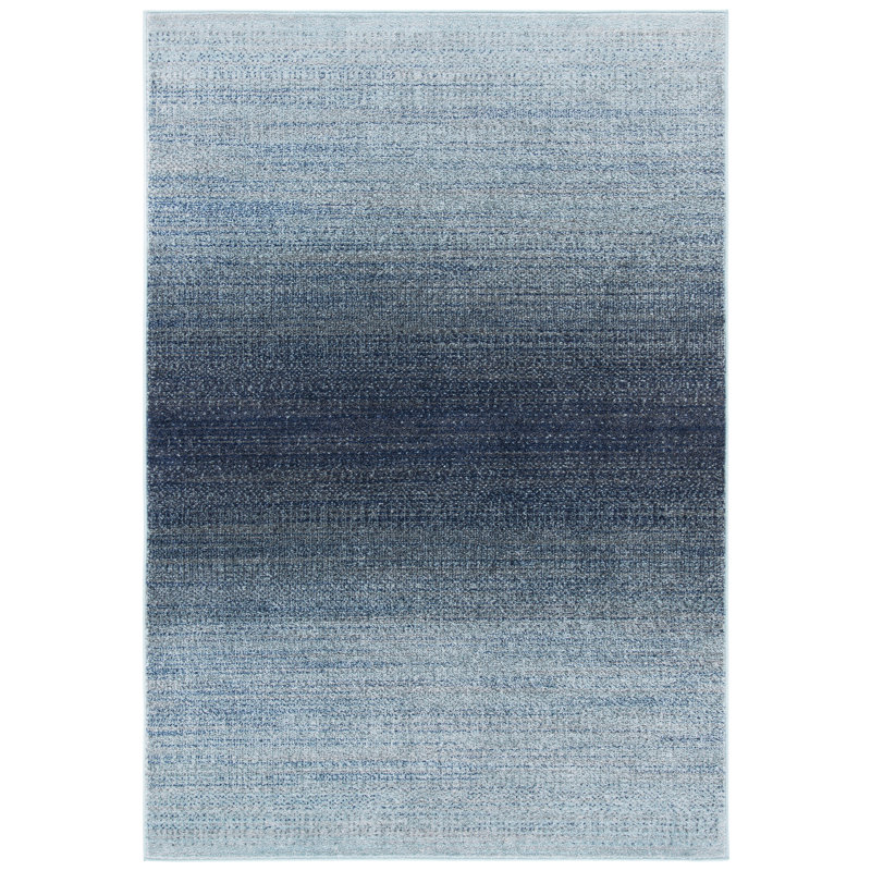 Tapis mauve / gris Abbie-Mae, Rectangle 3 pi x 5 pi