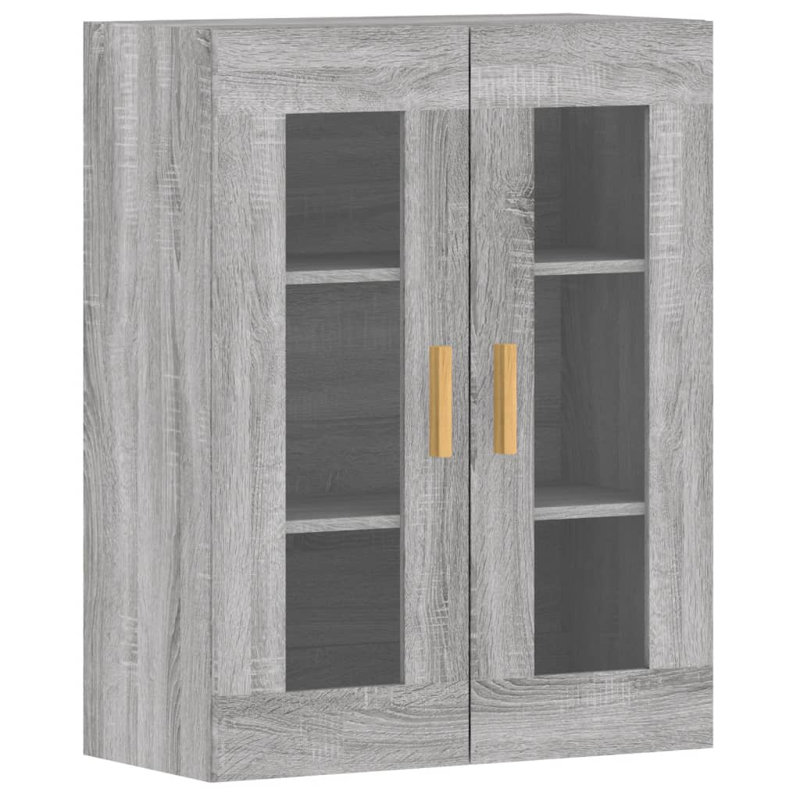 Mekisha Bathroom Cabinet, Grey Sonoma