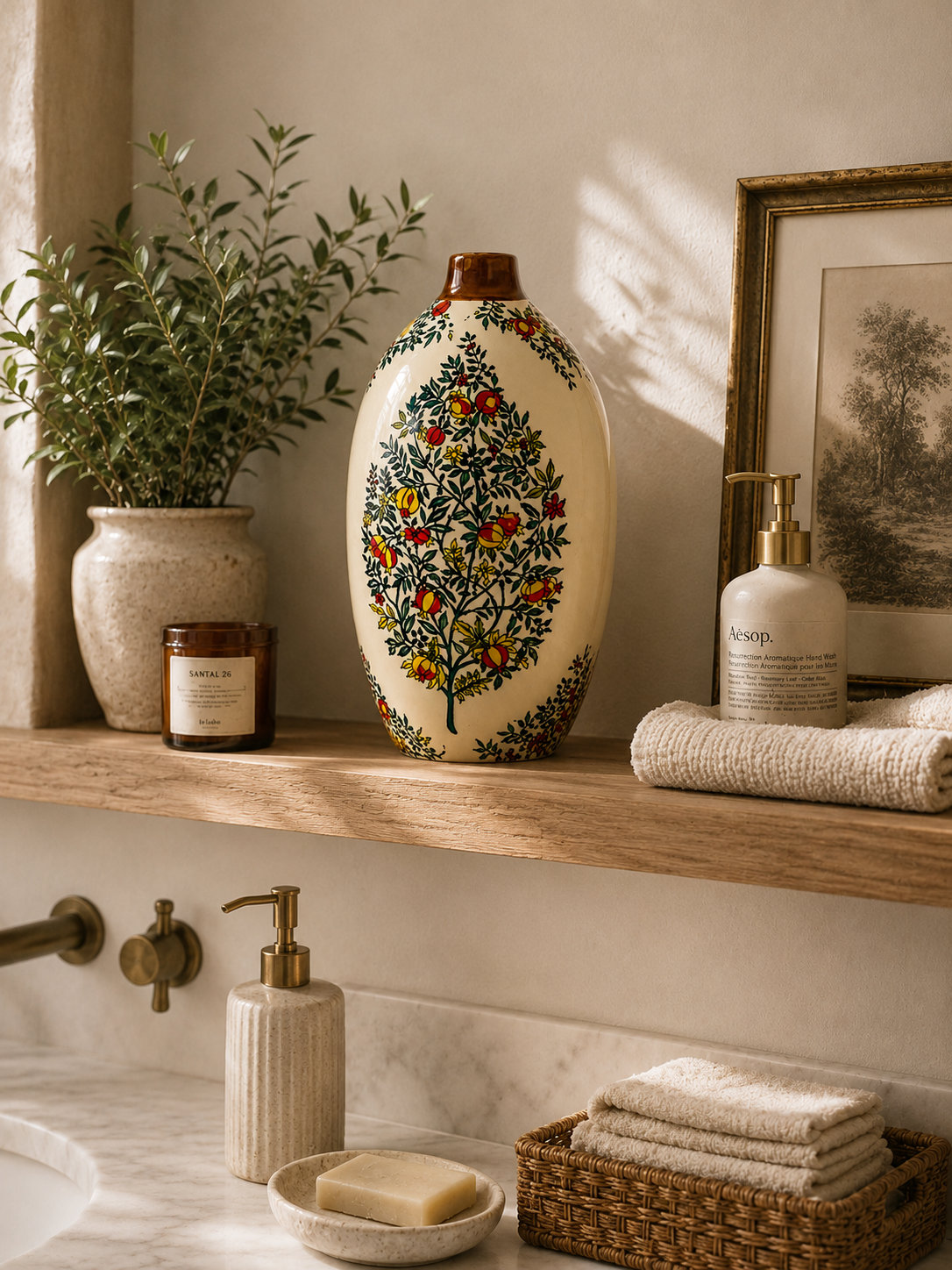 Kendall Drop Vase Large, Small