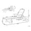 Brodbeck Reclining Sun Lounger with Cushion-559253321